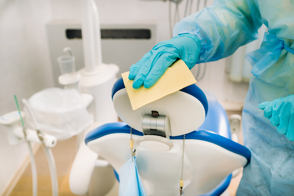 proper cleaning and disinfection to prevent healthcare associated infections