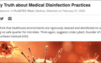HSI Featured in Plastics Today: The Dirty Truth about Medical Disinfection Practices